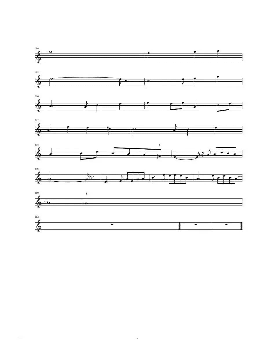 秋湖月夜 （小提琴谱）