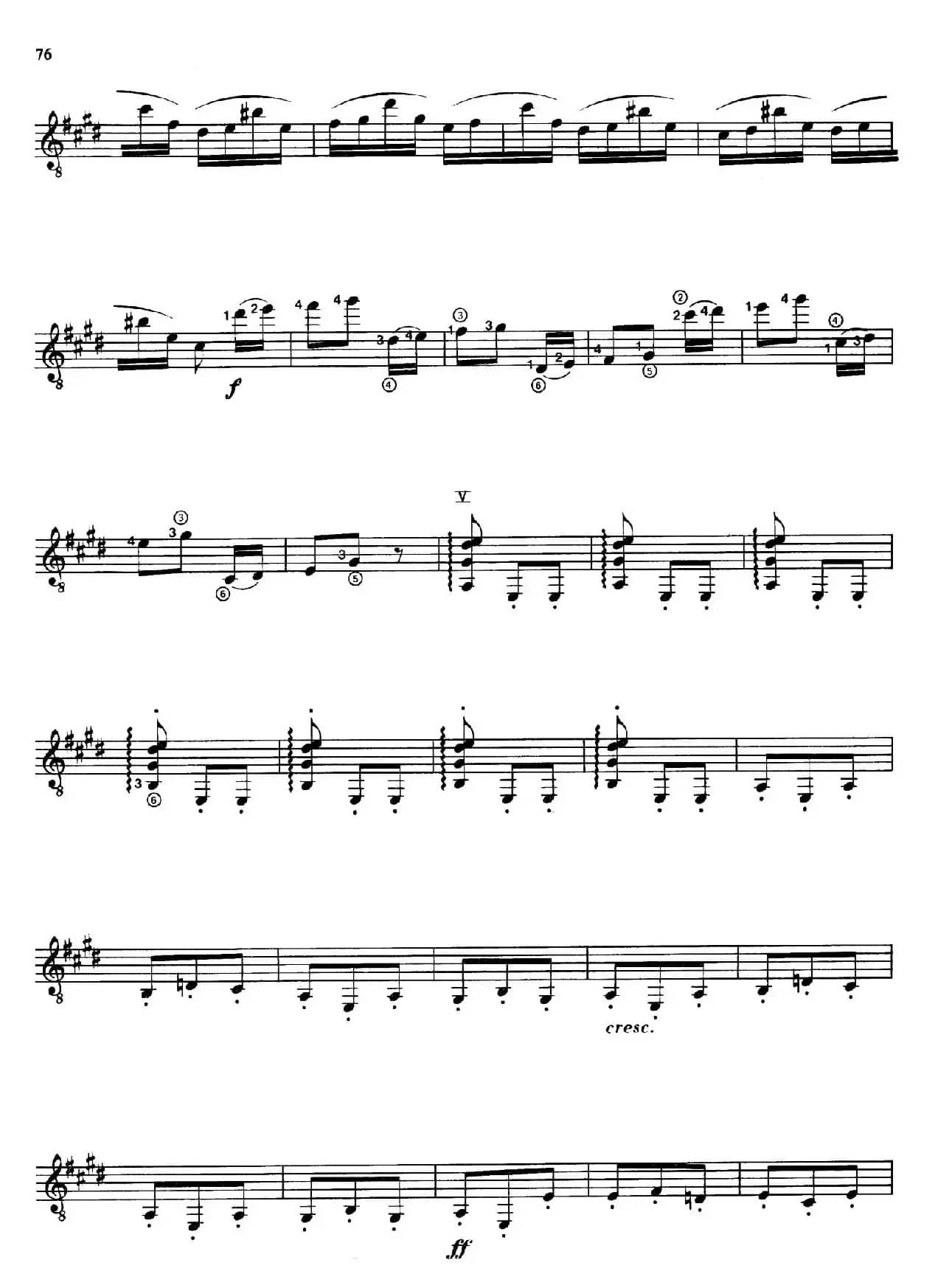 Joaquin Rodrigo Music for Guitar（罗德里戈吉他音乐P69-79（古典吉他）