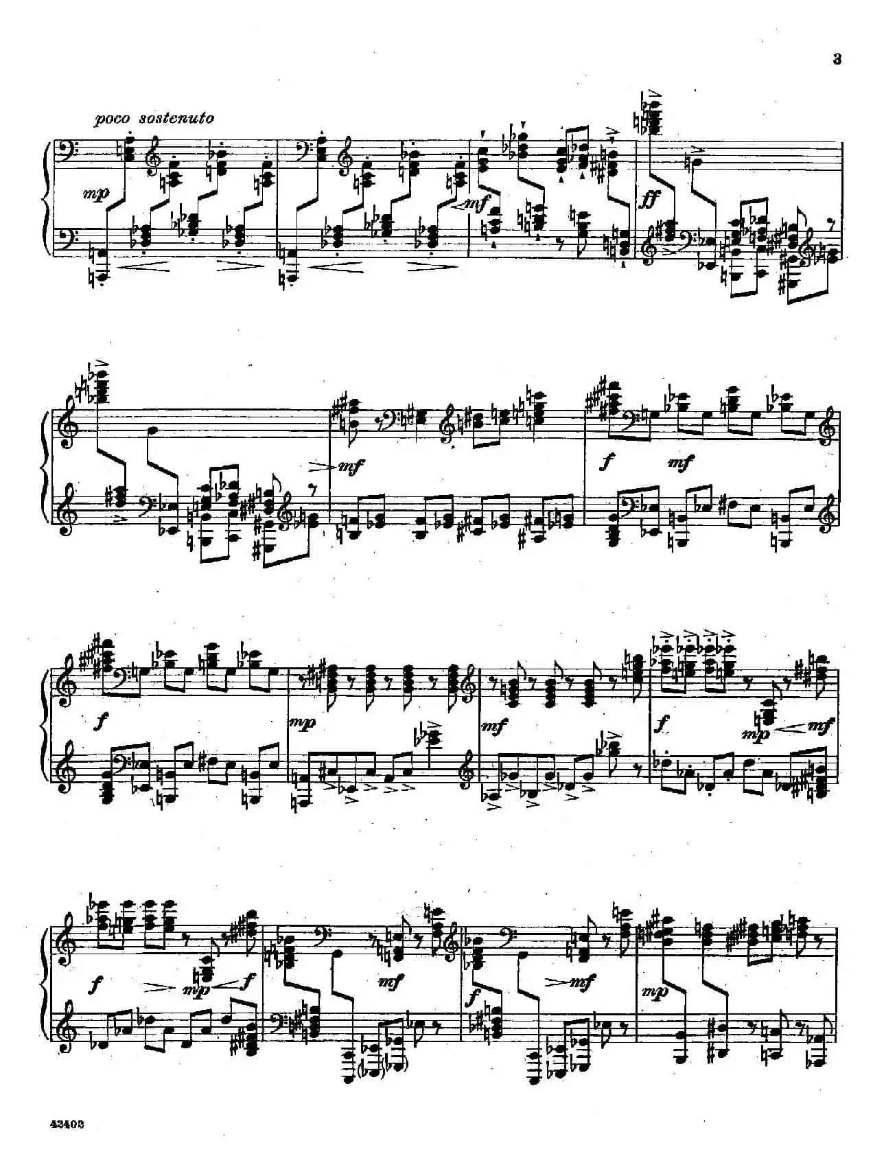 2 Toccatas（2首托卡塔）（No.1）