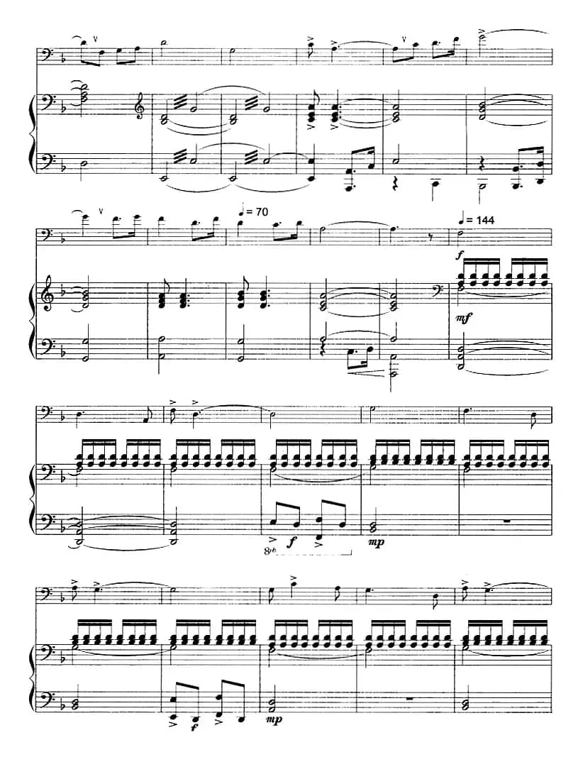 解放（舞剧《红色娘子军》选曲、长号+钢琴伴奏）