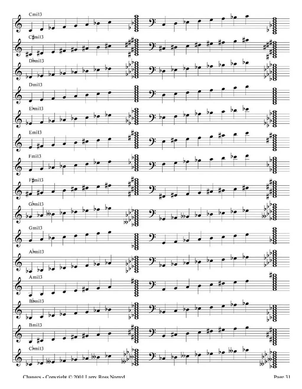 Changes（爵士乐和弦教材）（P21-40）