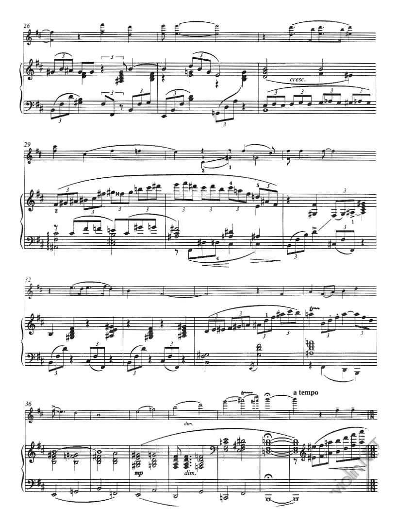 夏日时光，女人是靠不住的——选自《波吉与贝丝》（Summertime and A Woman Is a Sometime Thing、from Porgy and Bess、小提琴+钢琴伴奏）