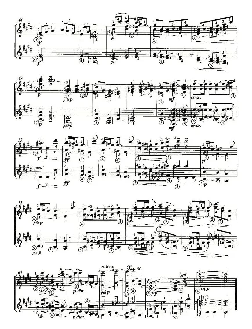 SARABANDE（双吉他）