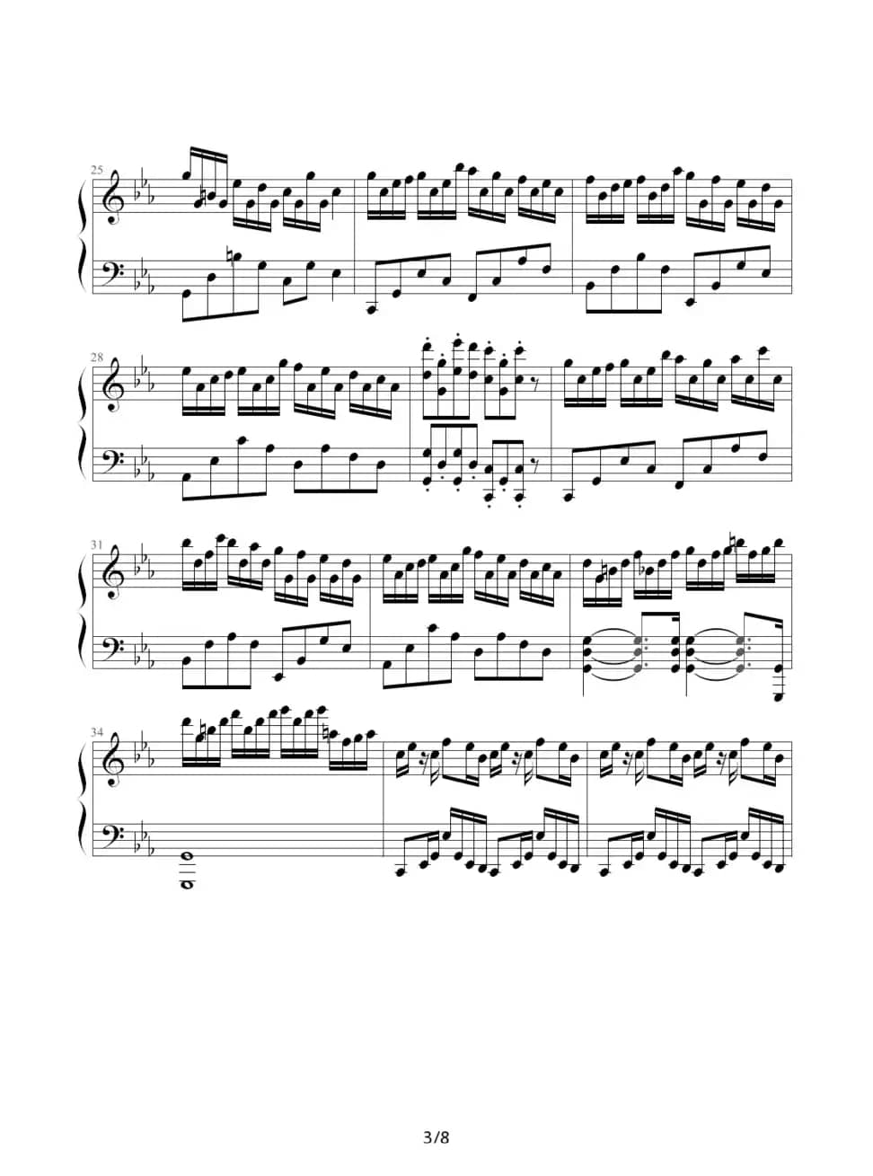 克罗地亚狂想曲（Tonci Huljie 制谱版）