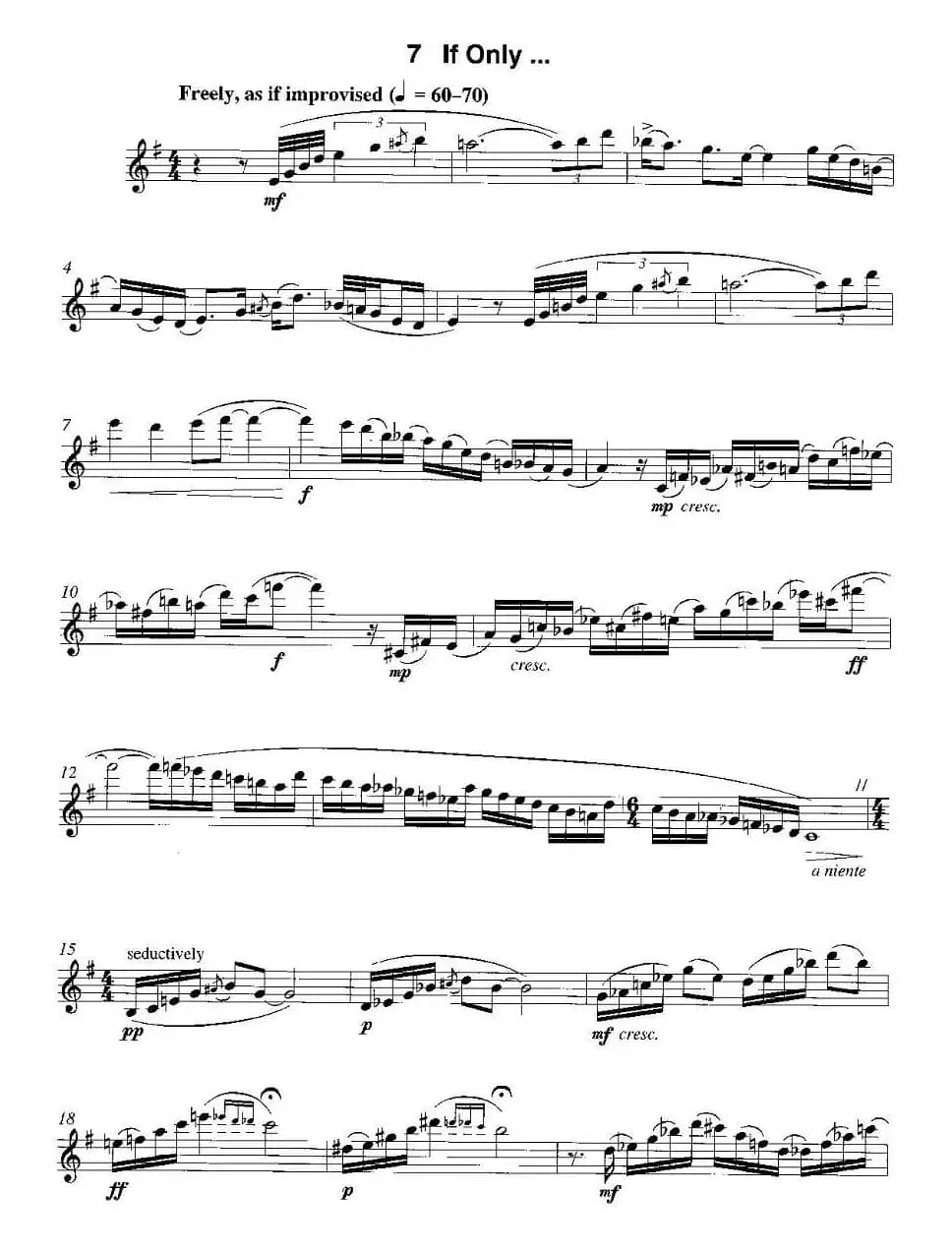 If Only（12首现代风格练习曲之7）