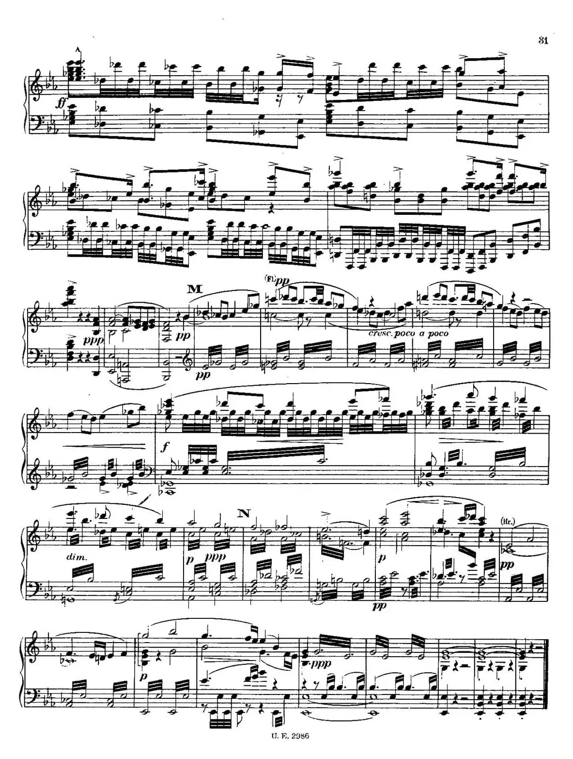 Symphony No.3 in d Minor - Solo Piano（d小调第三交响曲·钢琴独奏版·Ⅱ）