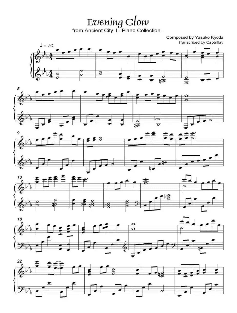 Evening Glow（都 Ancient City II-10）