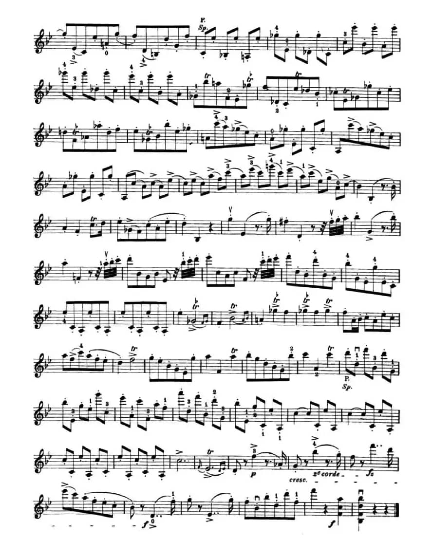 24首小提琴练习曲之21 