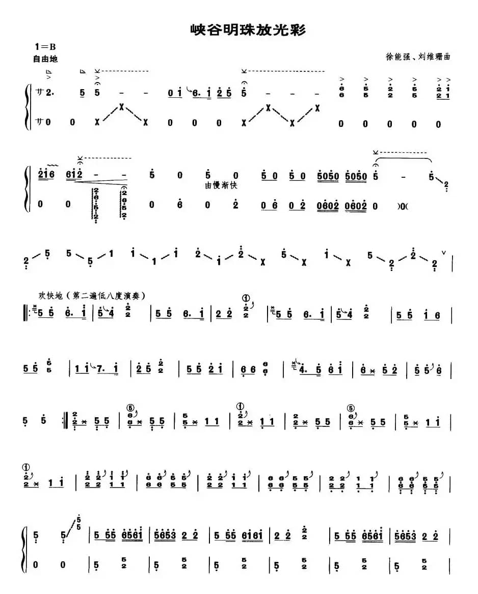 峡谷明珠放光彩