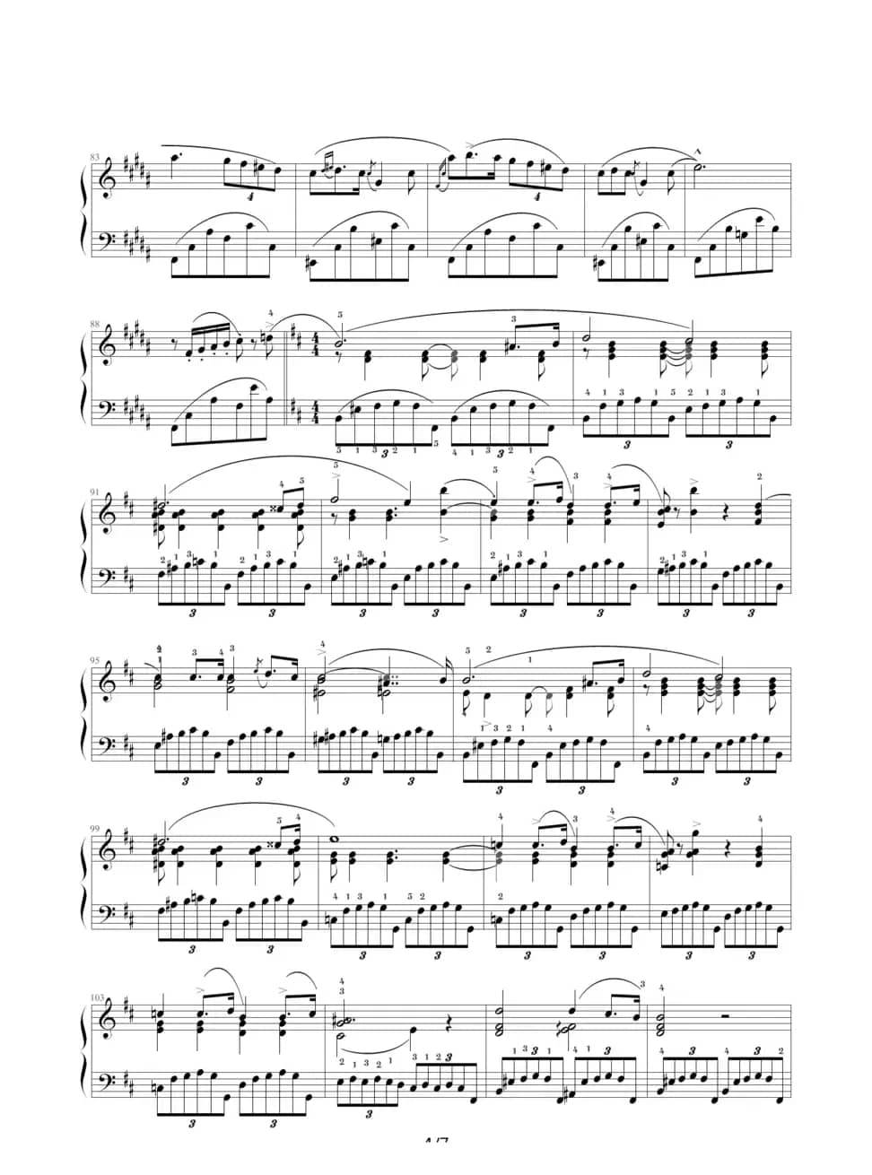 B大调夜曲，Op.9,No.3（肖邦第3号夜曲）