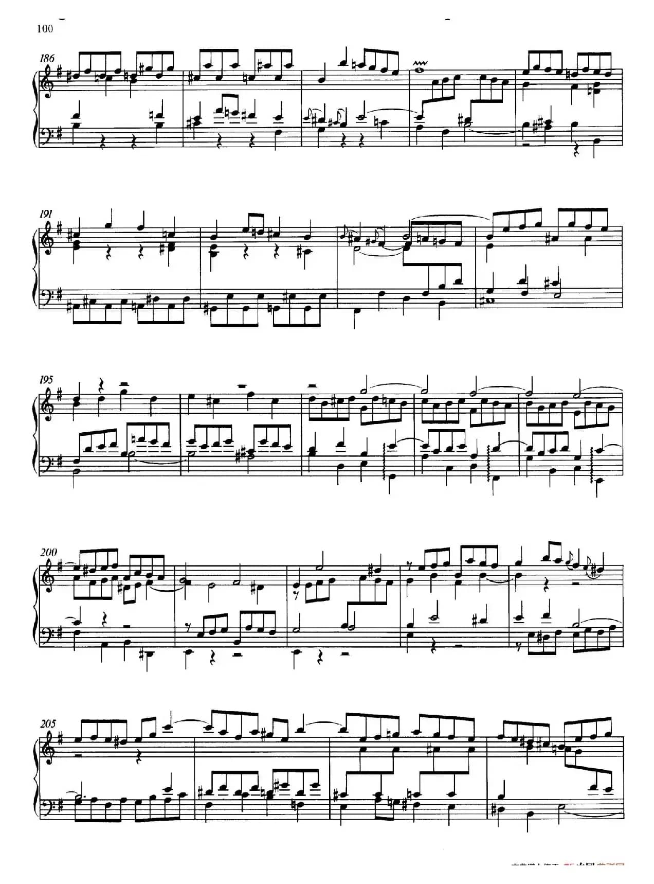 Prelude and Fugue in e Minor BWV 548（e小调前奏曲与赋格）
