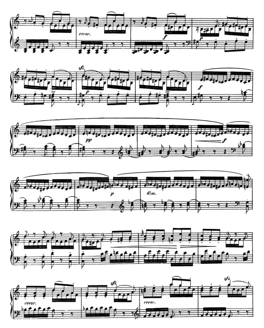 门德尔松无词歌Op.67（NO.4）