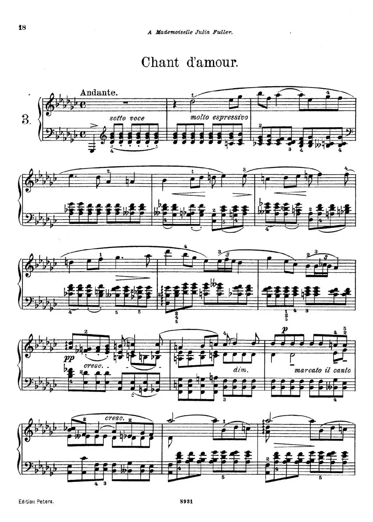 4 Pieces Op.26（4首小品·3）