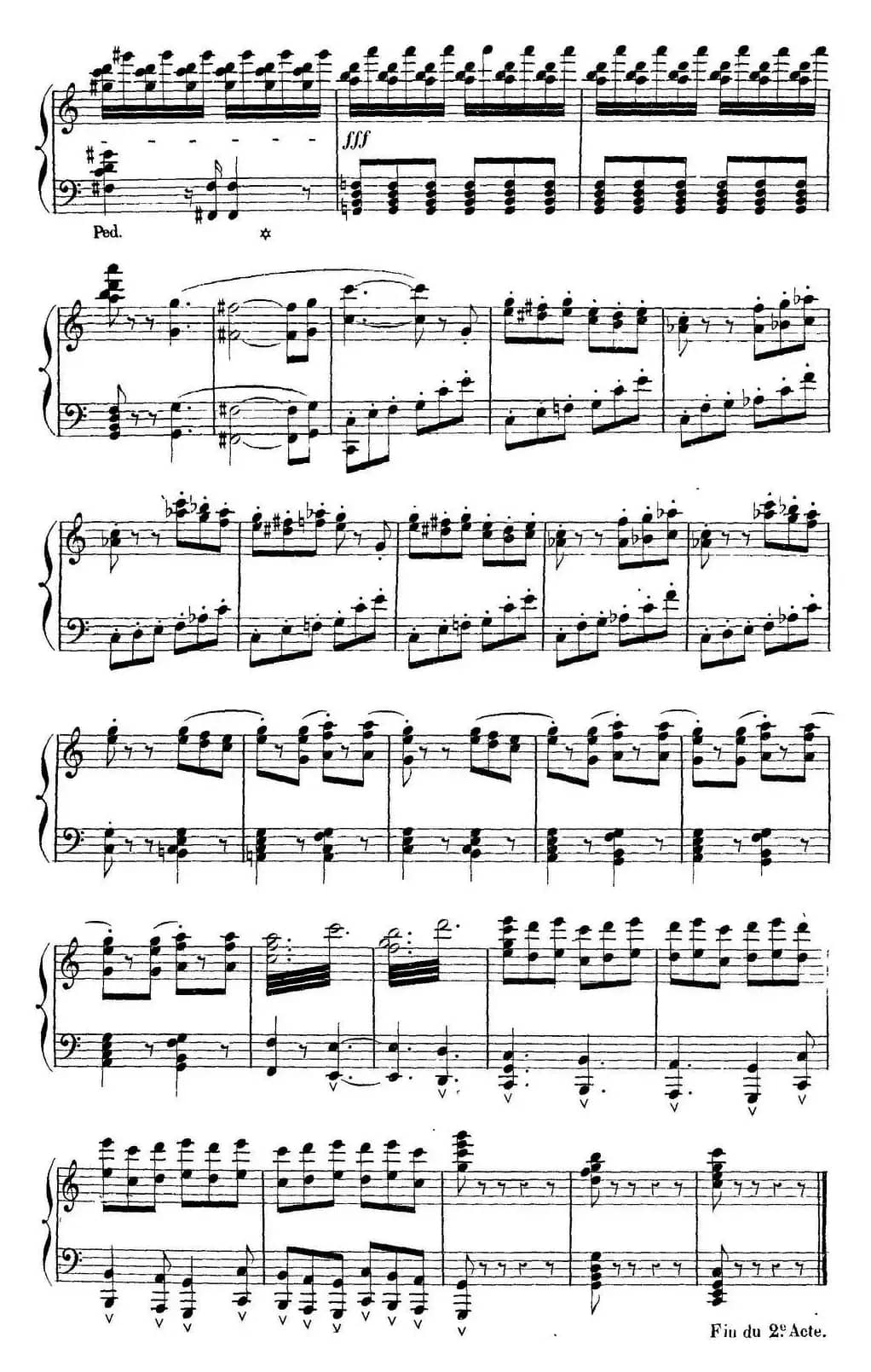 Carmen for Solo Piano（卡门全剧钢琴独奏版）（No.18）