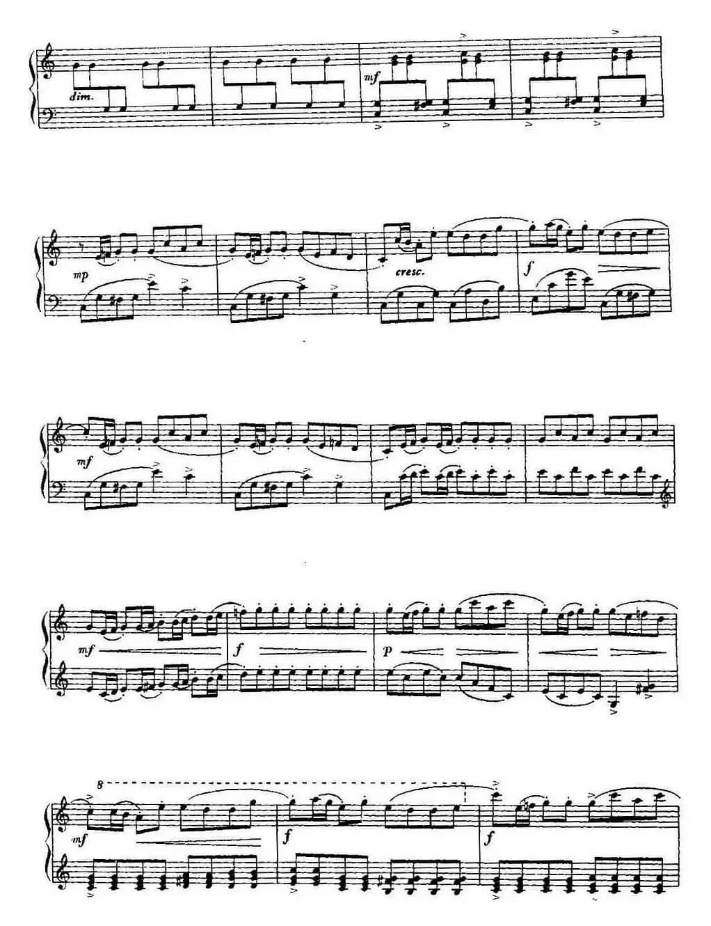 中国钢琴名曲30首：儿童组曲——快乐的节日