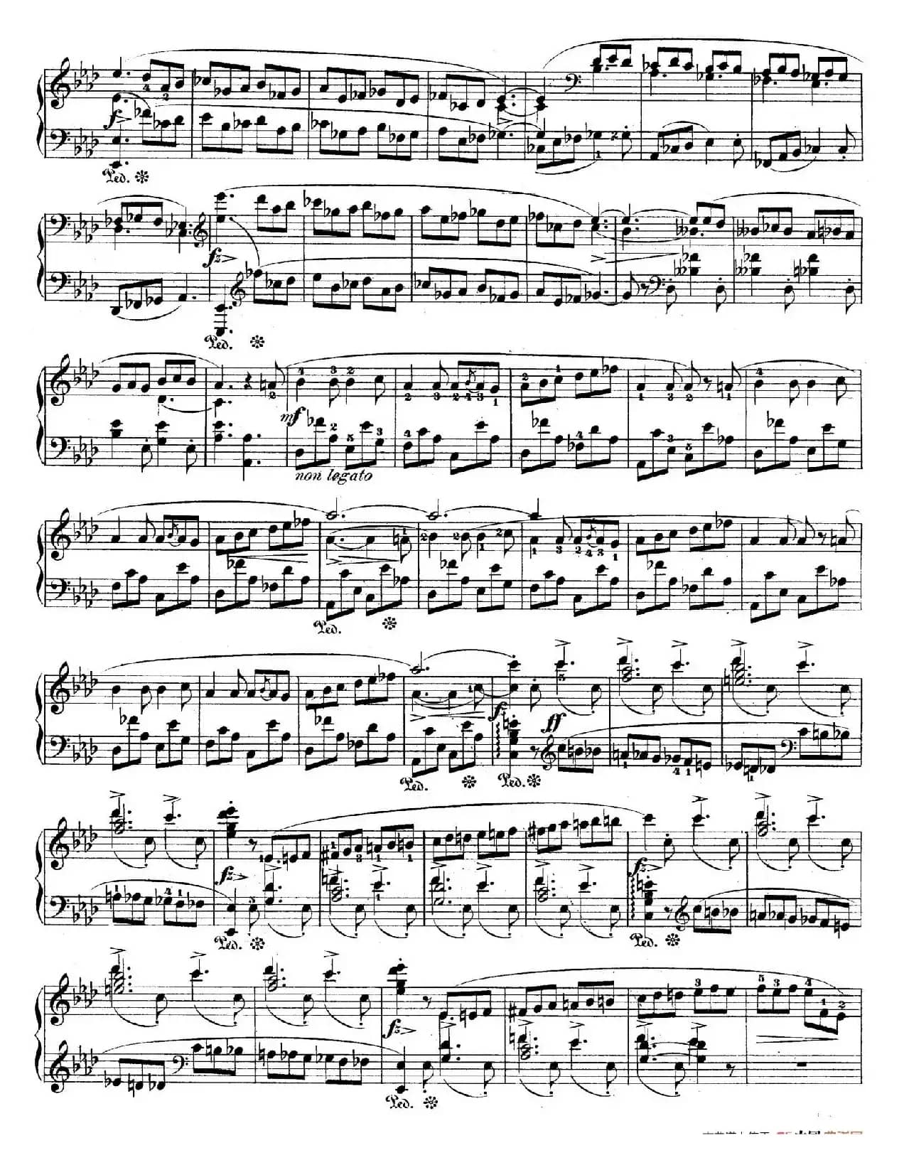 Tarantelle in A-flat Major Op.43（降A大调塔兰泰拉舞曲）
