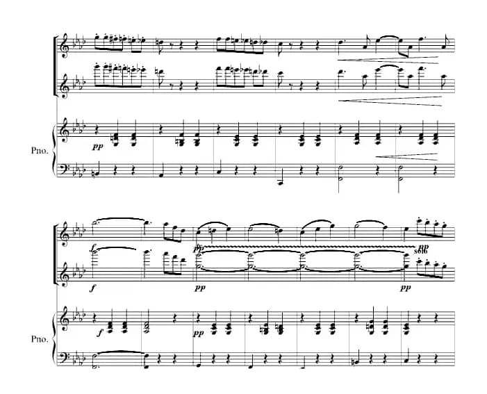 春之声圆舞曲（双钢琴）