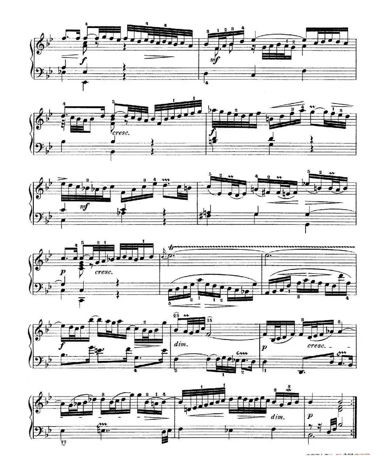 Six Partitas BWV 825-830（6首帕蒂塔·1）
