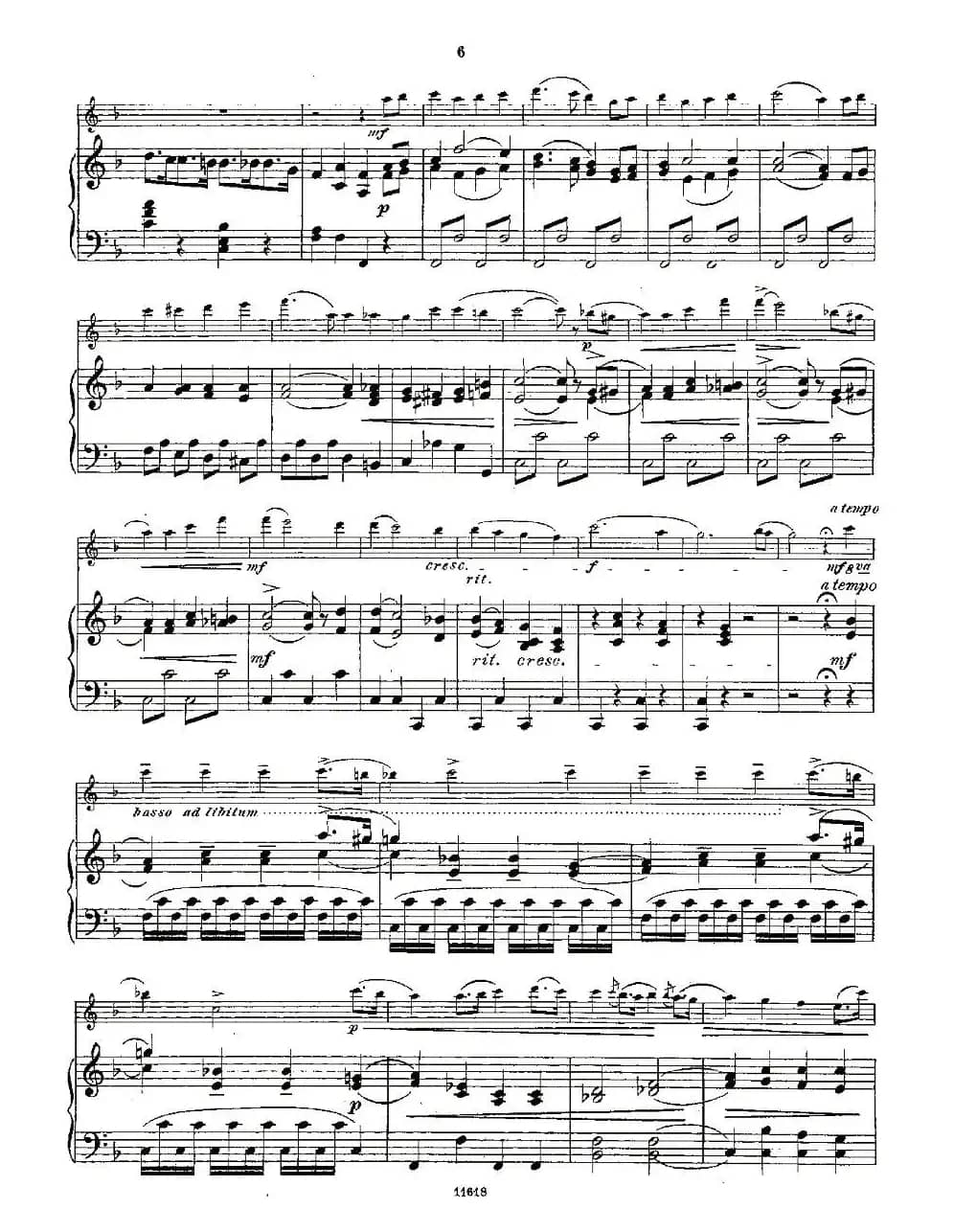 Opern-Transcriptionen.Op.45-3（长笛+钢琴伴奏）