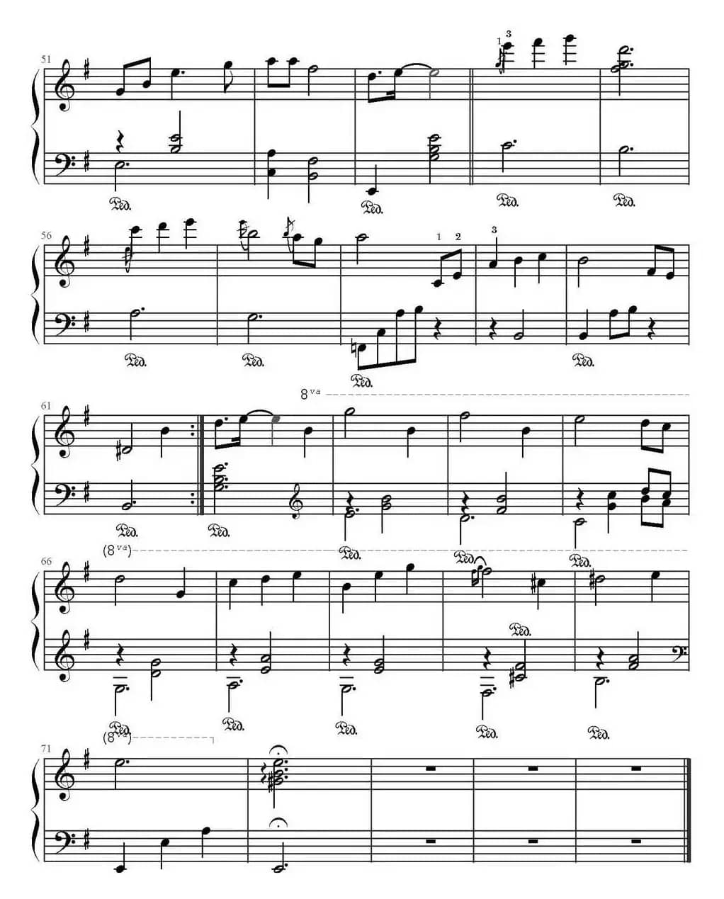 别了夏天（文武贝钢琴编配版）