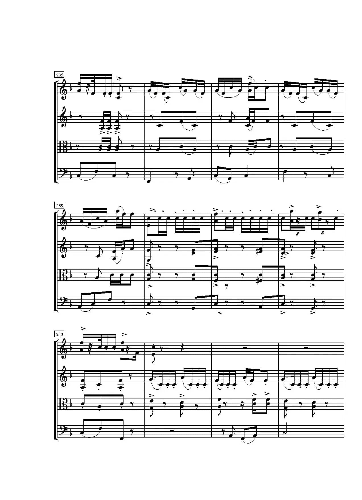 第一弦乐四重奏（葛清作品）