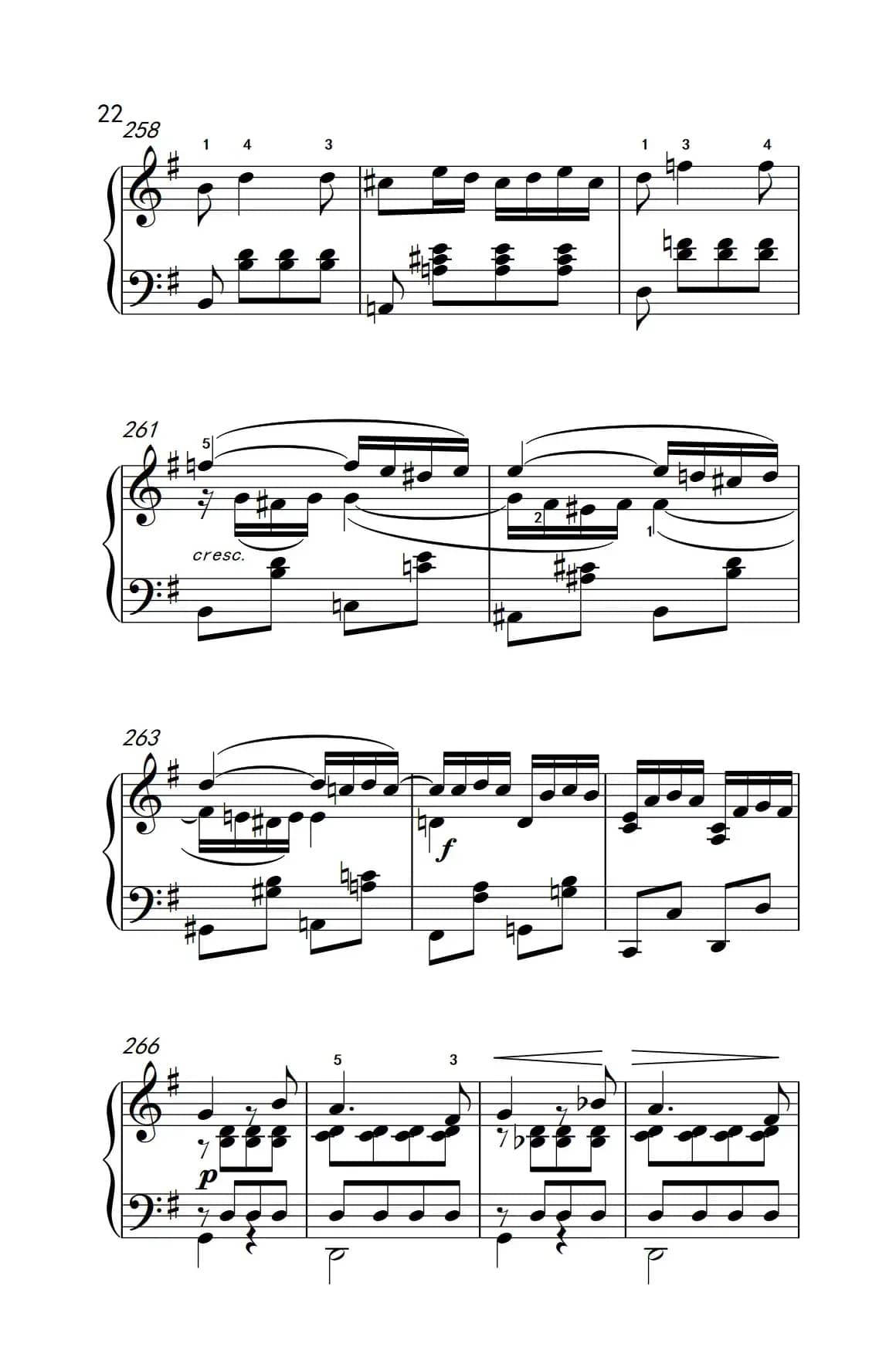 第九级2.G大调奏鸣曲 第一乐章 Op.31 No.1（中央音乐学院 钢琴（业余）考级教程 7-9级）