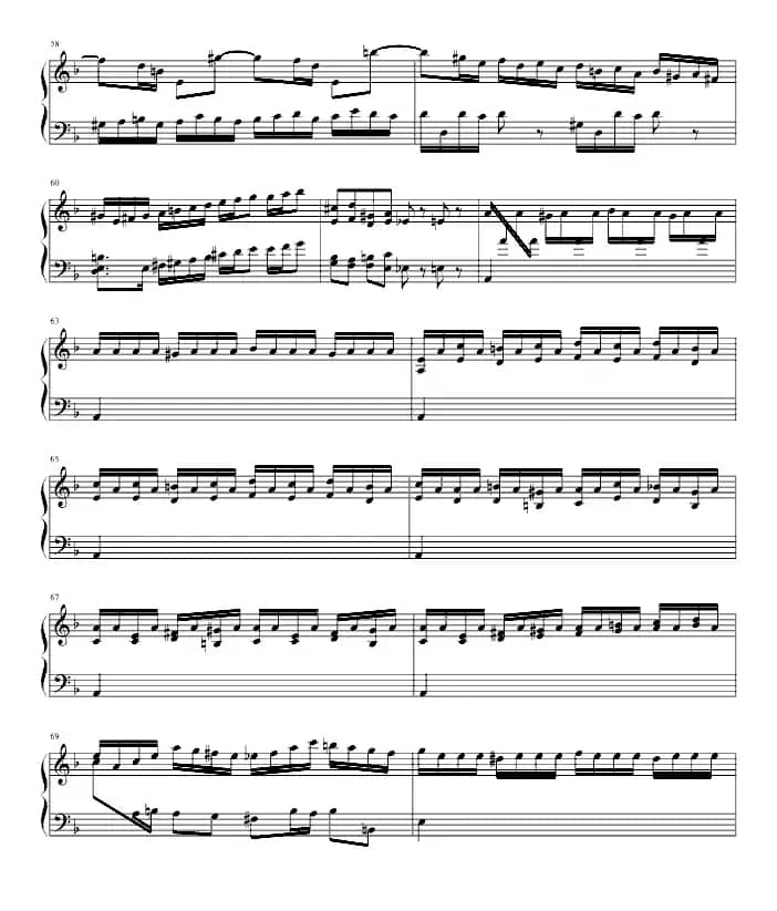 Concerto（巴赫第一键盘乐协奏）