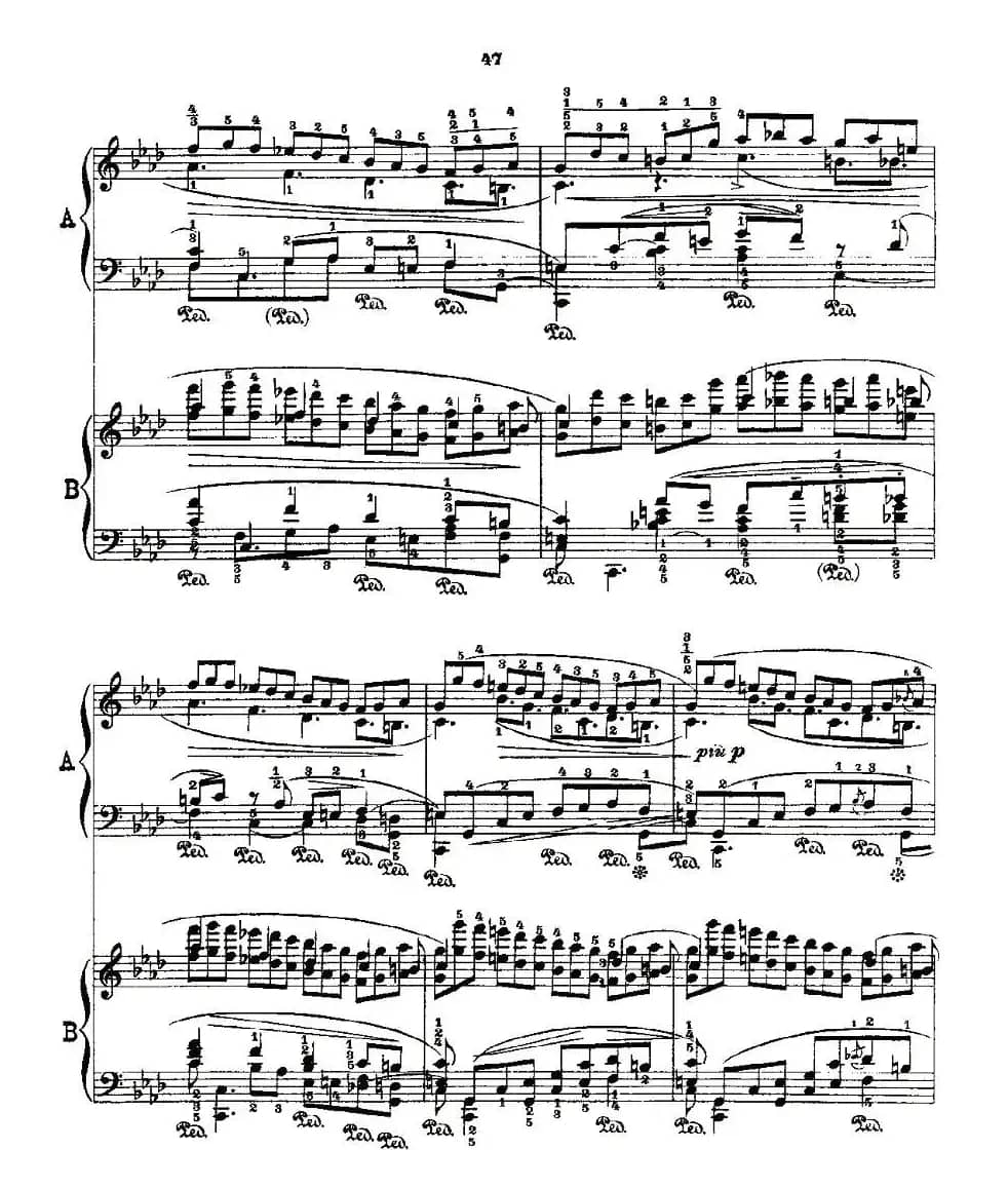 肖邦《练习曲》Fr.Chopin Op.25 No2-3