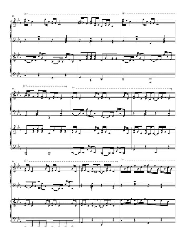 Croatian Rhapsody（克罗地亚、四手联弹）