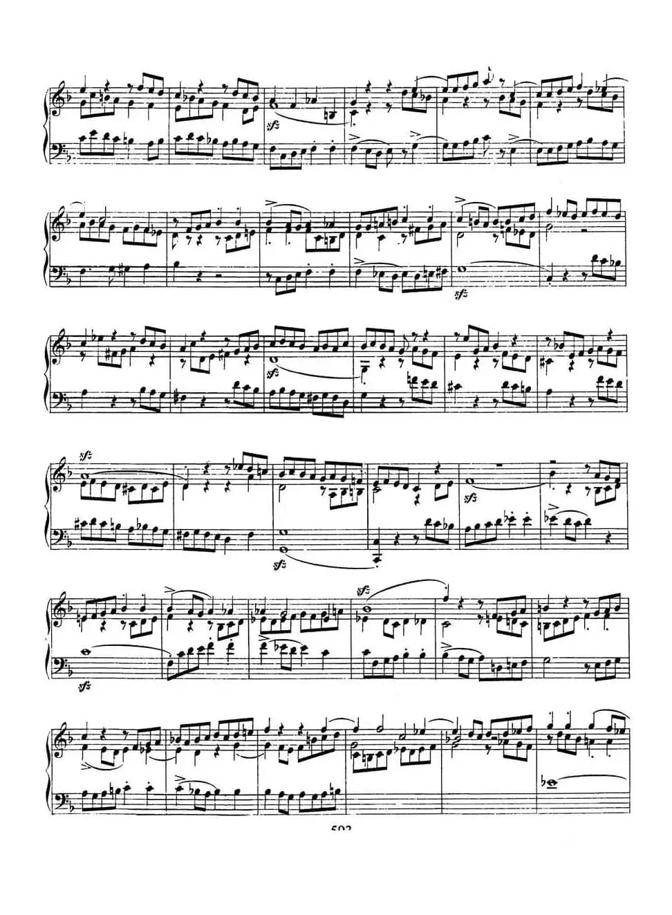 Four Fugues Op·72（4首赋格·2）
