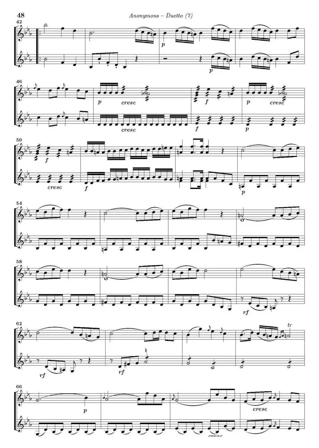 Duetto 7（二重奏）