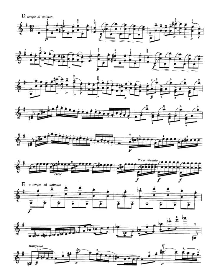 第七协奏曲Op.76（小提琴分谱）