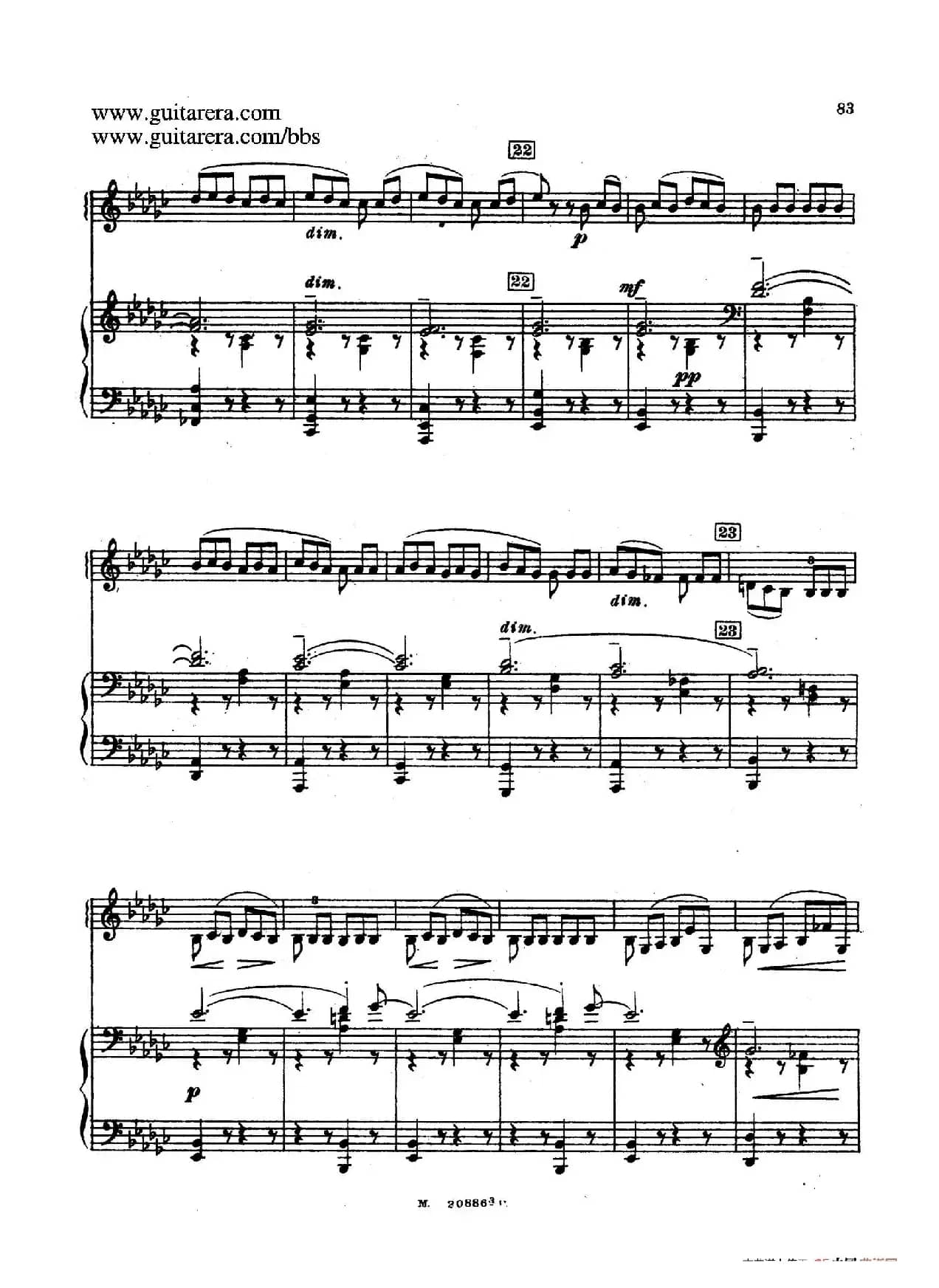 第二双钢琴组曲 Suite for Two Pianos No.2 Op.17(4. 塔兰泰拉舞曲 Tarantella)