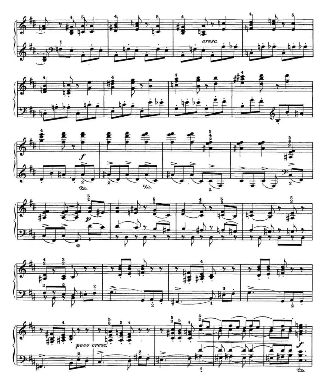 柴可夫斯基 四季 8月 收获 b小调 Harvest B minor