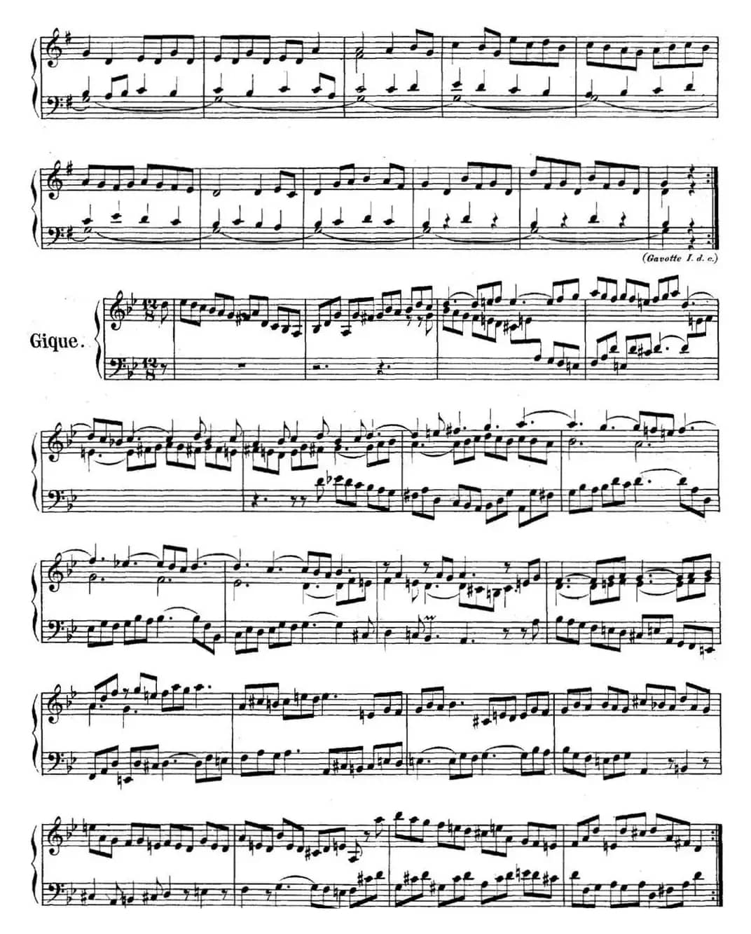 英国组曲No.3 巴赫 g小调 3rd Suite BWV 808