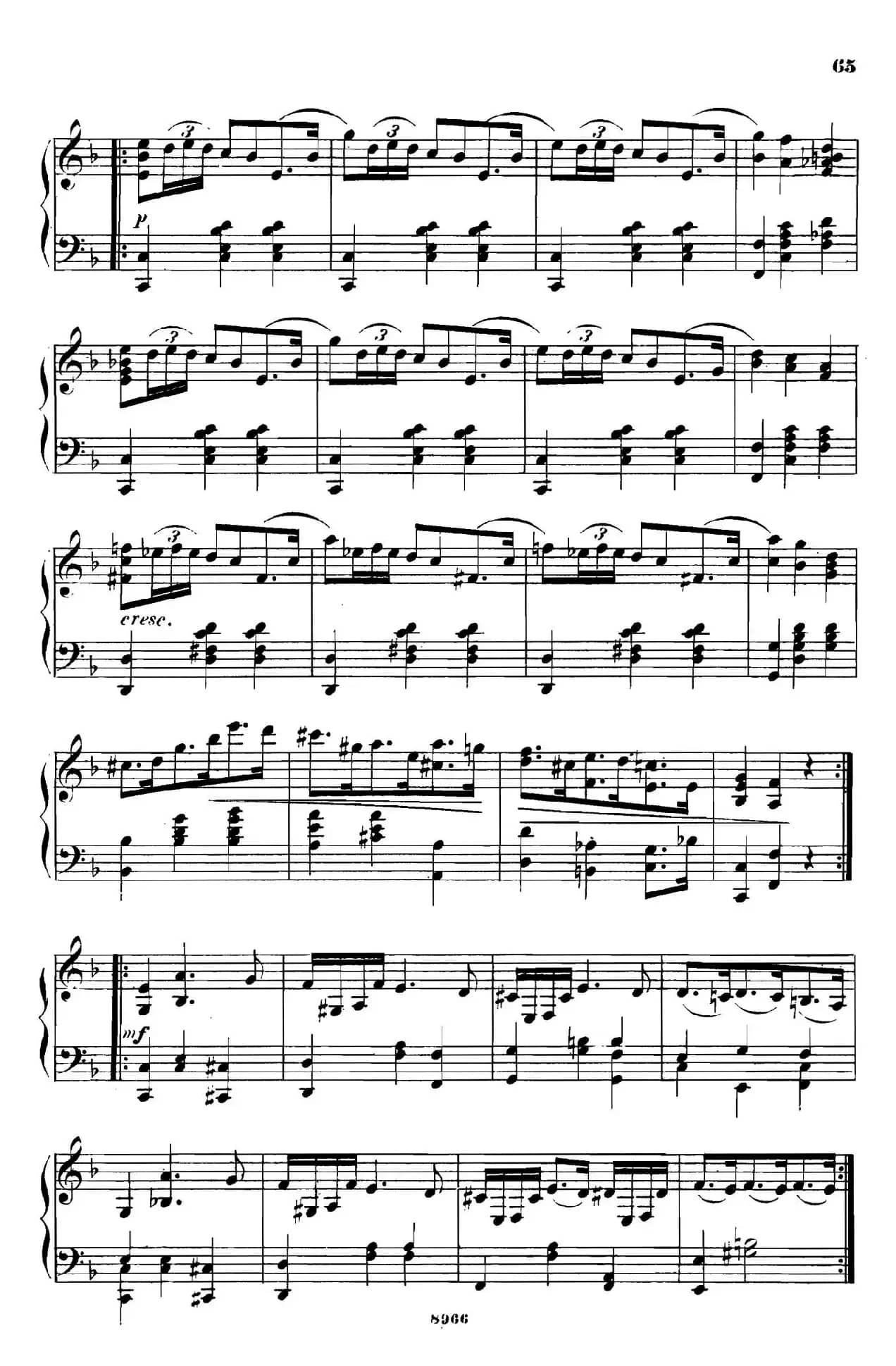 舞会 Le Bal Op.14（No.7）