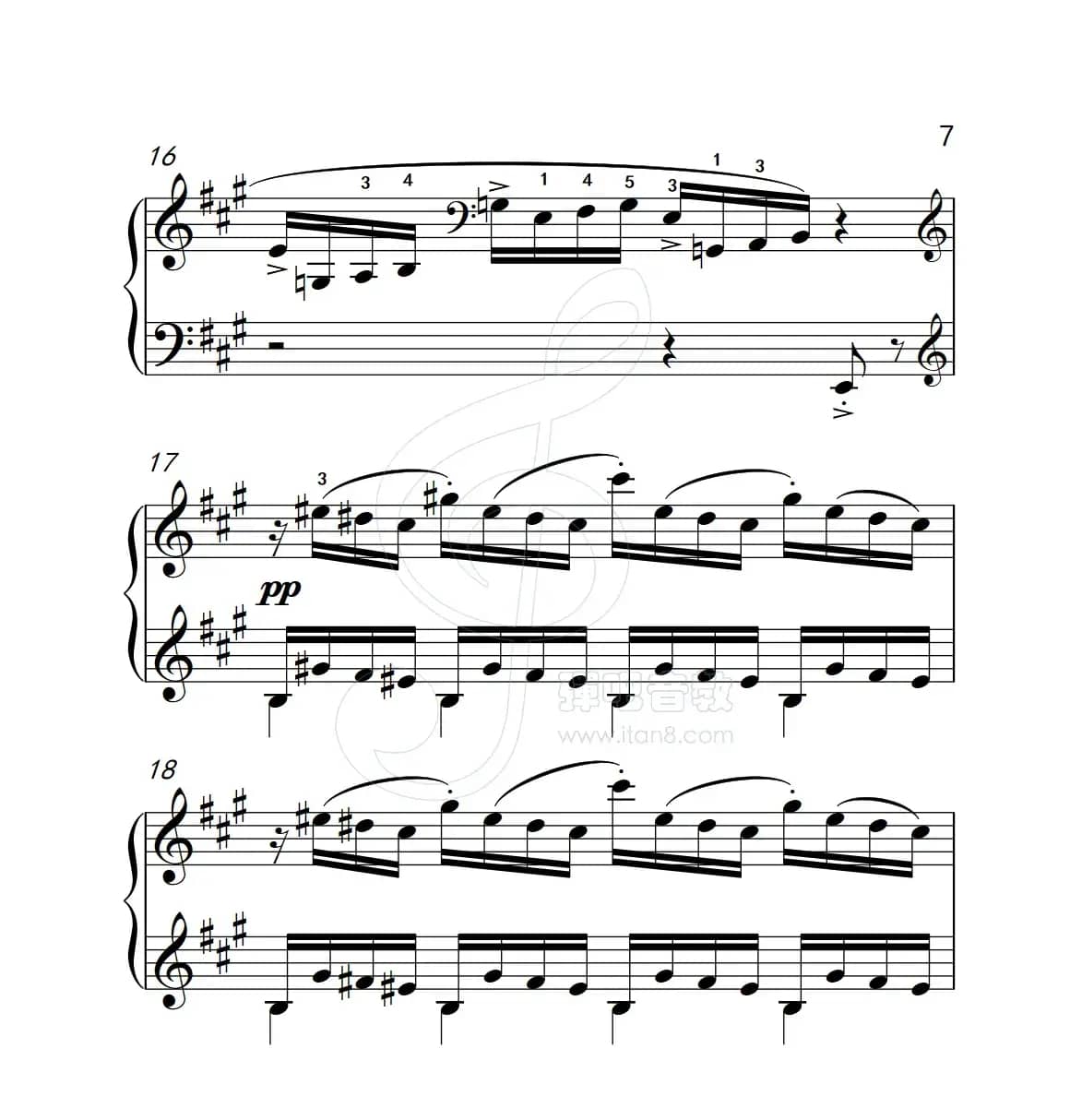 练习曲 6（克拉莫钢琴练习曲60首）