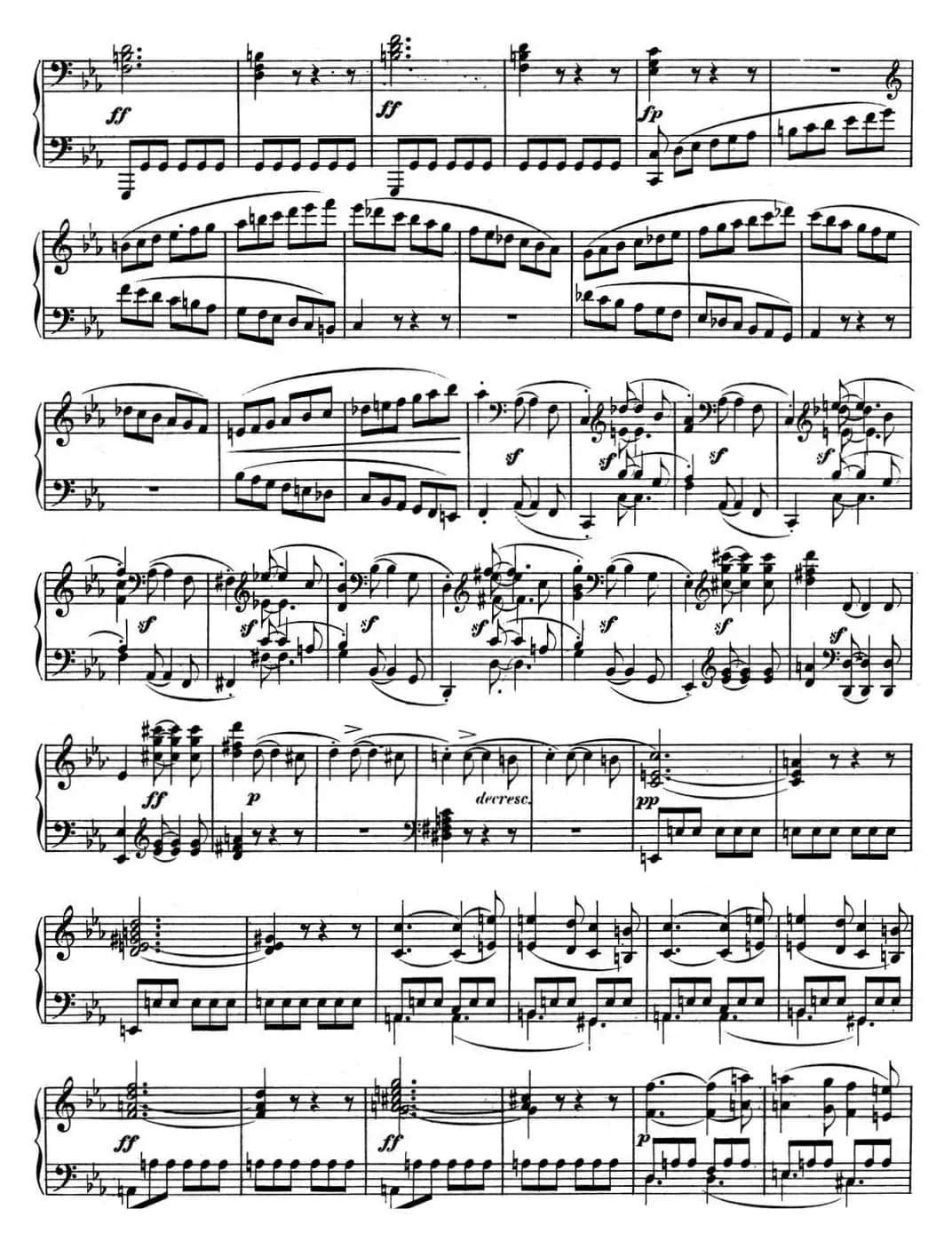 贝多芬钢琴奏鸣曲04 大调奏鸣曲 降E大调 Op.7 E-flat major