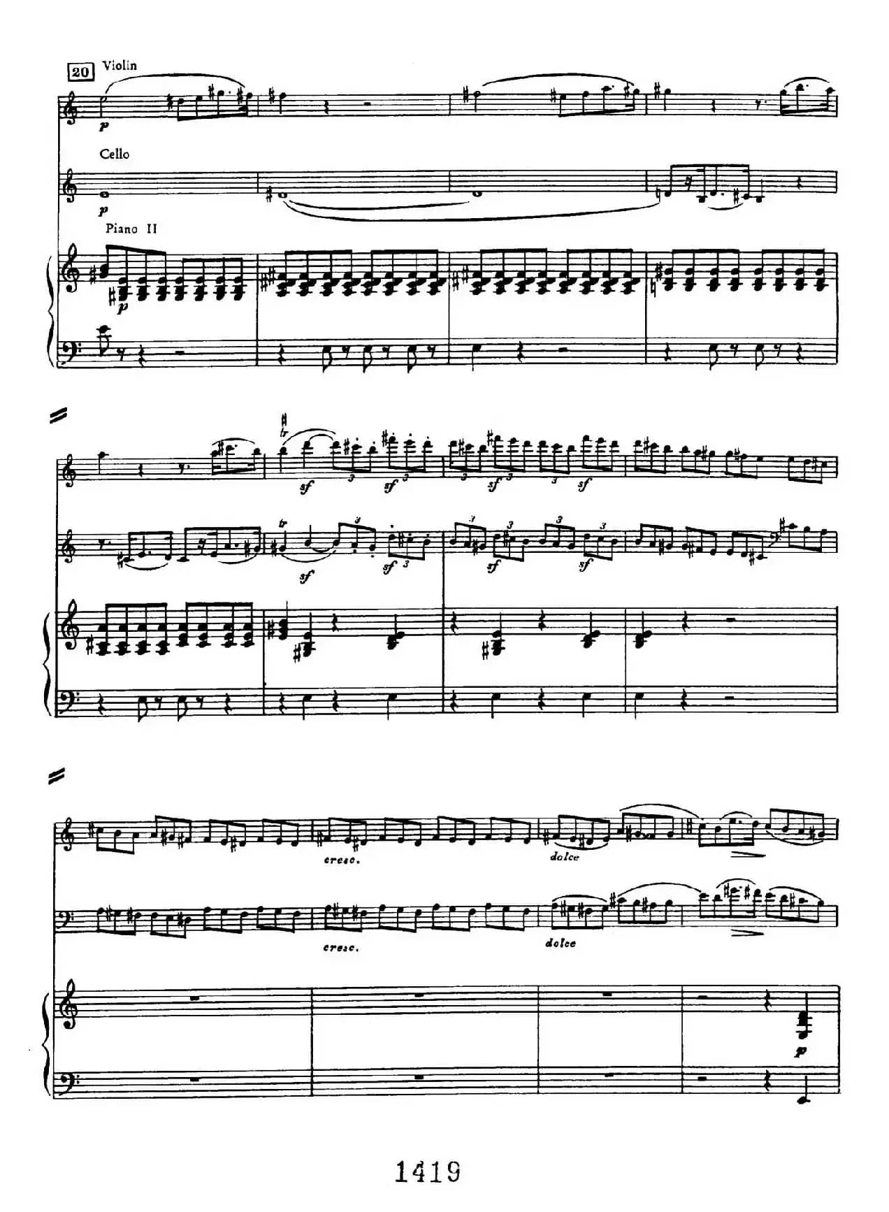 Triple Concerto in C Major Op.56(C大调三重协奏曲·双钢琴·Ⅰ)