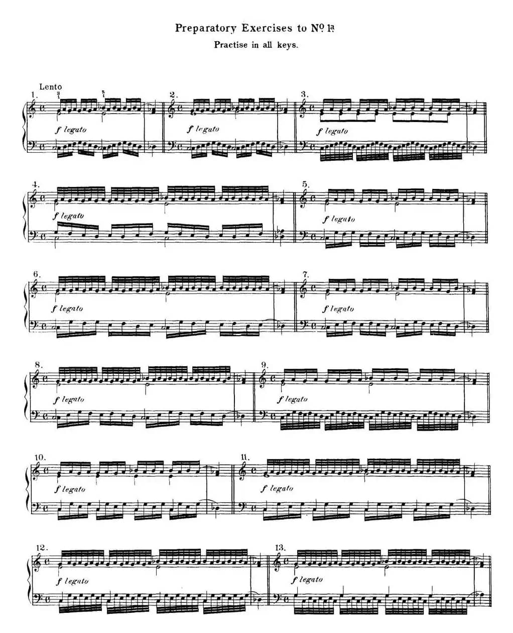 Technical Studies 60 Progressive Exercises （60首钢琴循序渐进练习曲 P1——10）