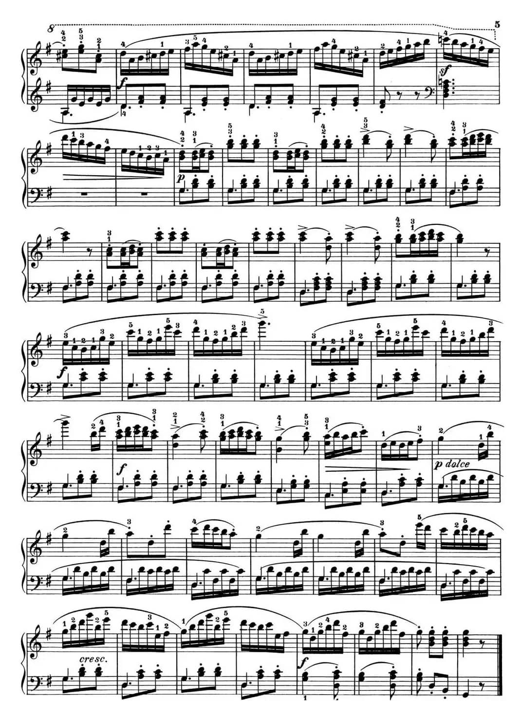 25首车尔尼Op.748练习曲（NO.2）