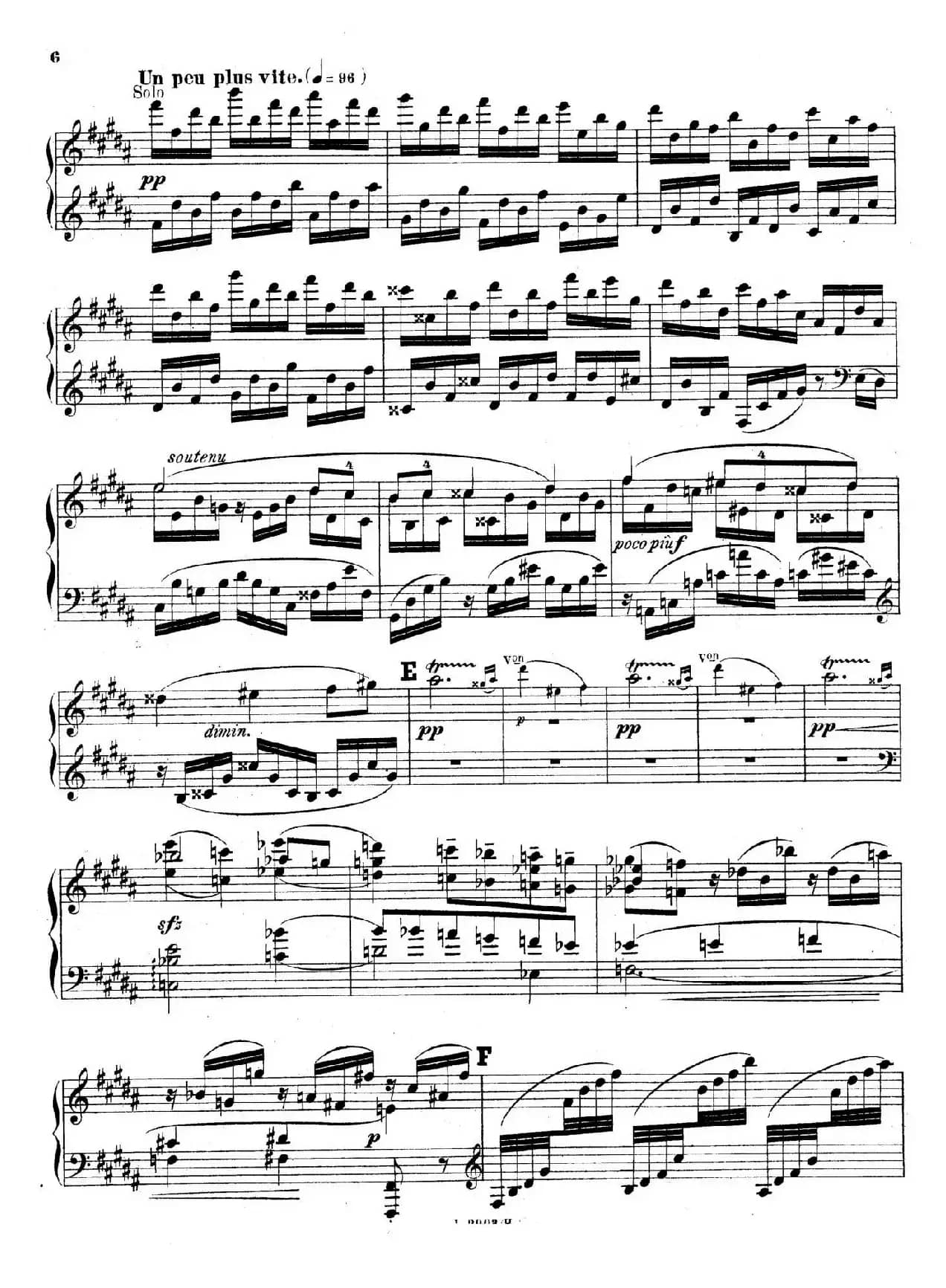 Symphony on a French Mountain Air Op.25（法国山歌交响曲·钢琴独奏·Ⅰ）