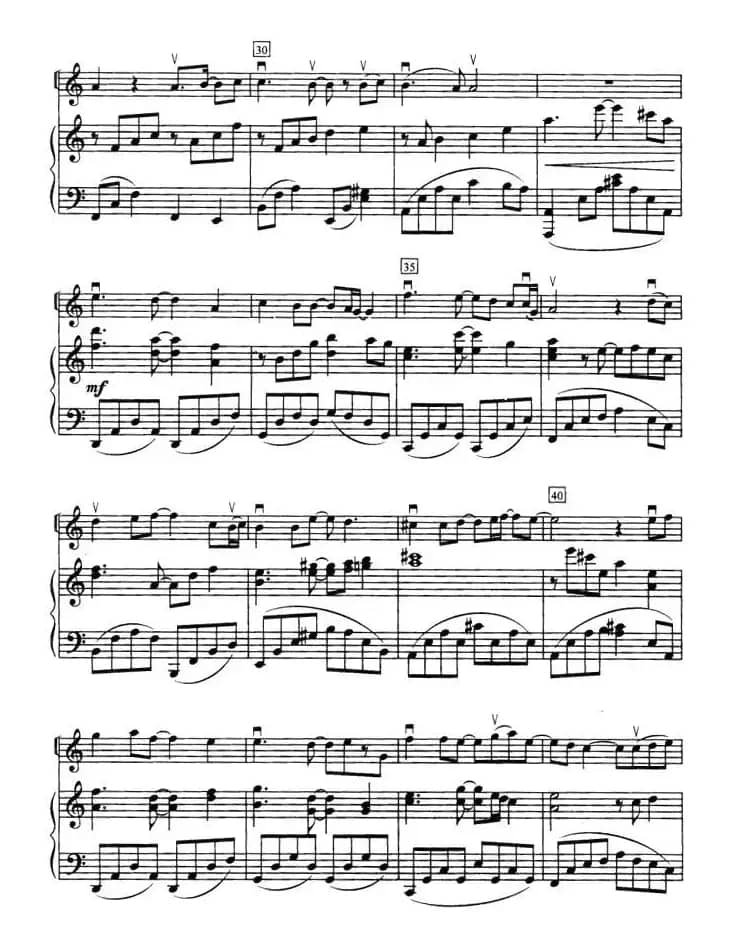 分手吧（选自《悲伤恋歌》）（小提琴+钢琴伴奏）