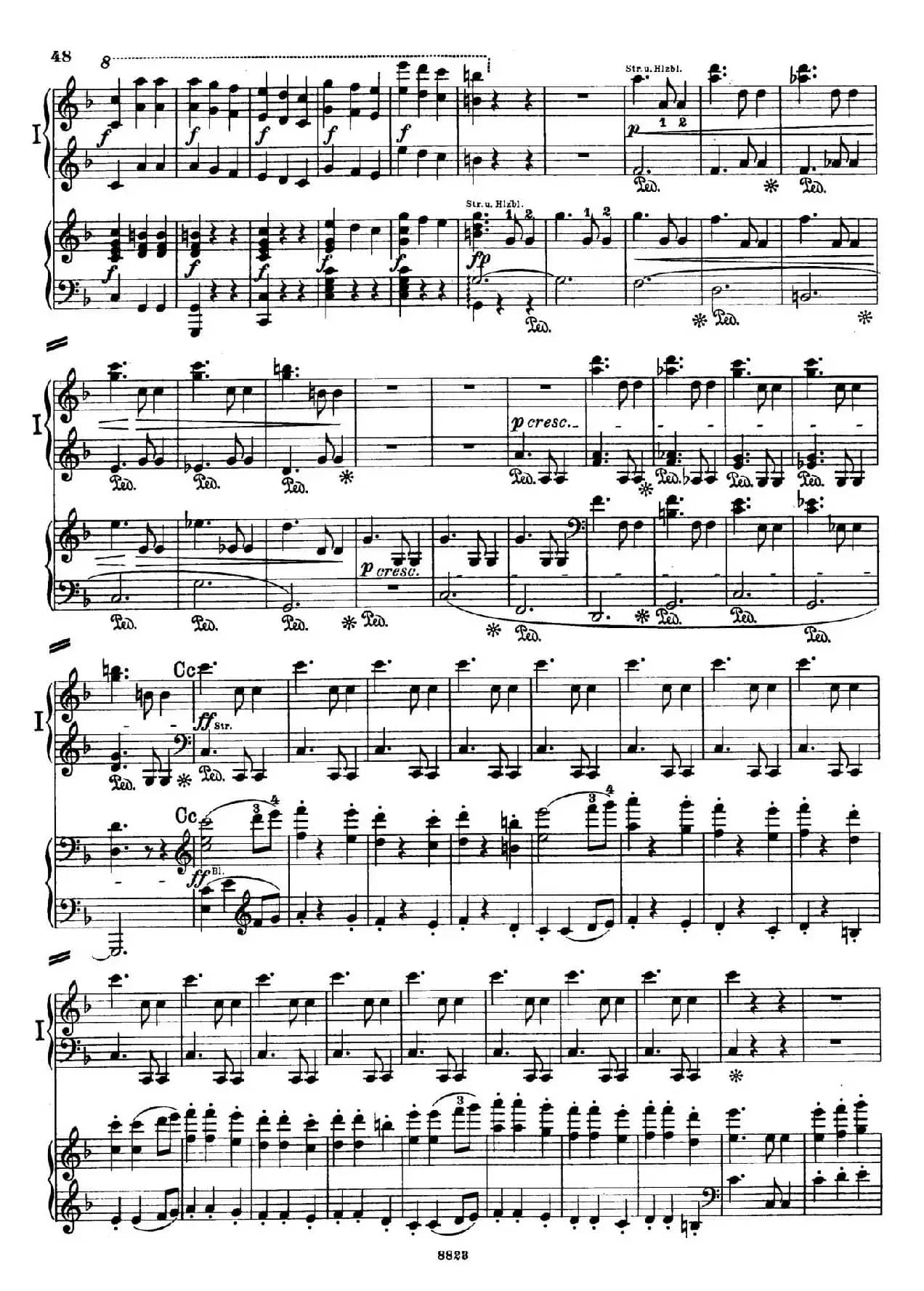 d小调第九交响曲 Op.125（双钢琴P43——52）