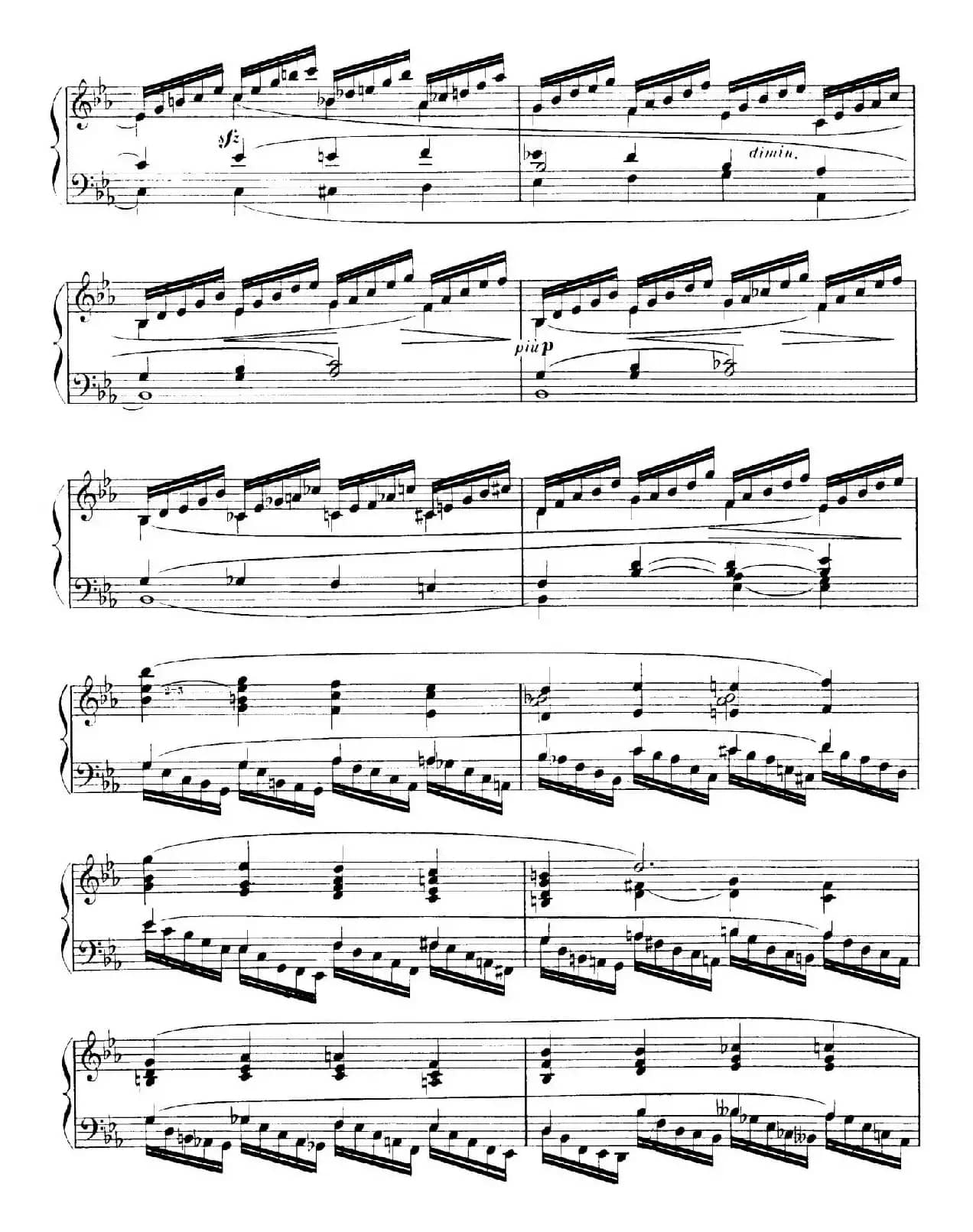 15 Etudes de Vortuosite Op.72（15首辉煌练习曲·14）