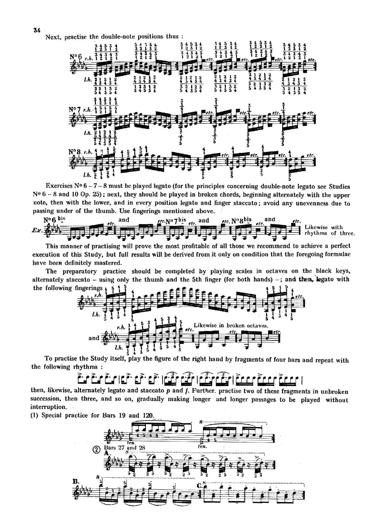 12 Etudes Op.10 柯尔托教学版（12首练习曲·5）