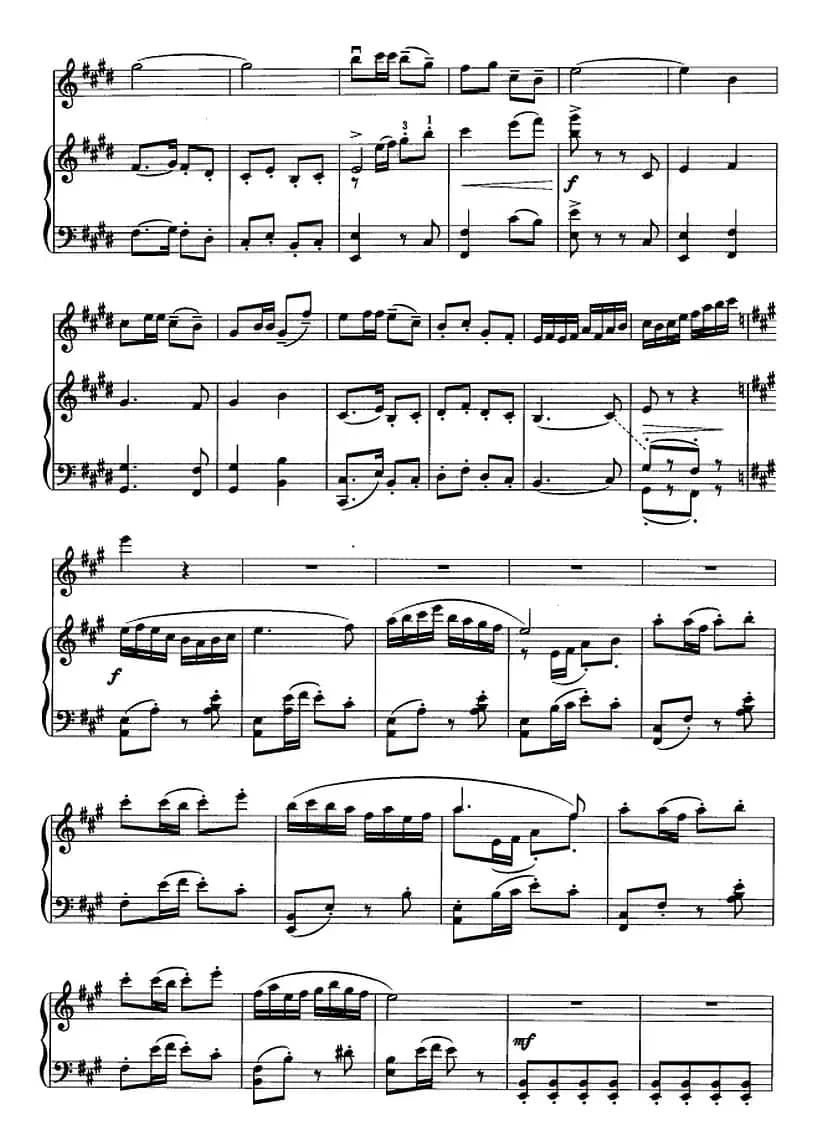 梁山伯与祝英台（二胡+钢琴伴奏）