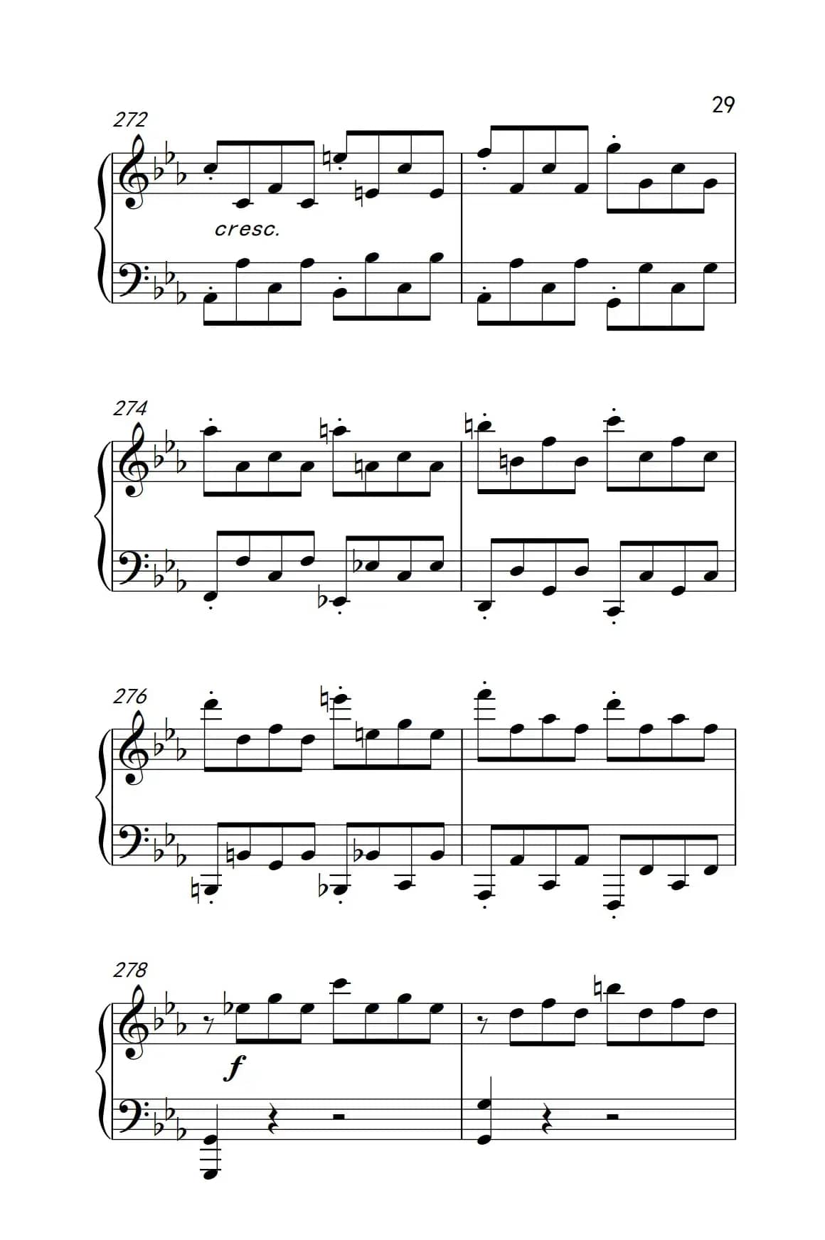 第八钢琴奏鸣曲（悲怆） 极慢的慢板序奏转辉煌的快板