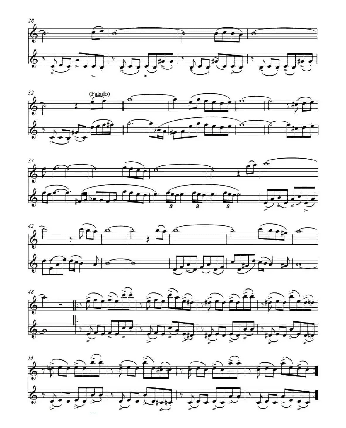 Libertango（长笛+小提琴二重奏）