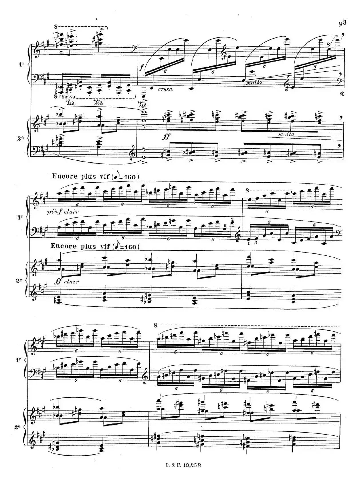 Visions de l'Amen（阿门的幻想·双钢琴·Ⅶ）